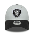Bone Masculino New Era 9Forty Las Vegas Raiders NFL Cinza-60758990- -2-